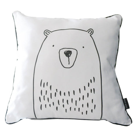 MONOCHROME CUSHION - BEAR: Alternate View #1