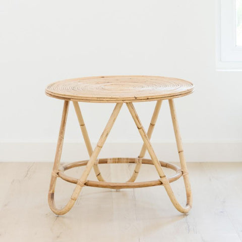 Boquete Rattan Side Table: Alternate View #2