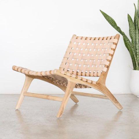 Bali Statement Lounger Blush: Alternate View #2