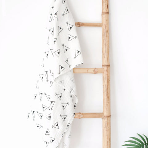 Muslin Blanket- Teepee - Joba Collection: Alternate View #2