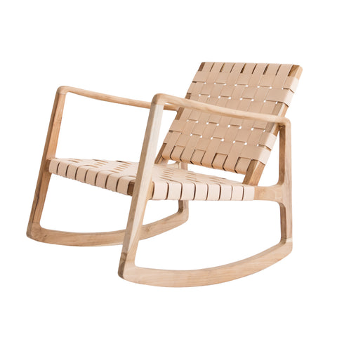 Beau Rocking Chair - Blush: Alternate View #1