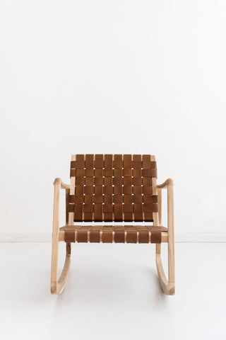 Beau Rocking Chair - Tan: Alternate View #3