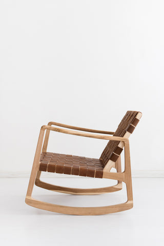 Beau Rocking Chair - Tan: Alternate View #4