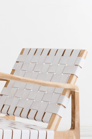 Beau Rocking Chair - White: Alternate View #5