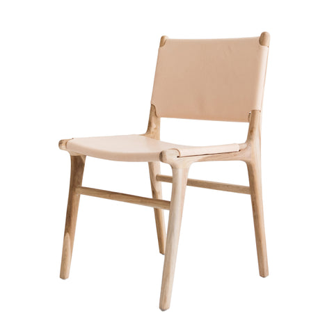 Bella Dining Chair - Blush Leather: Alternate View #1