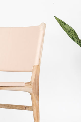 Bella Dining Chair - Blush Leather: Alternate View #16
