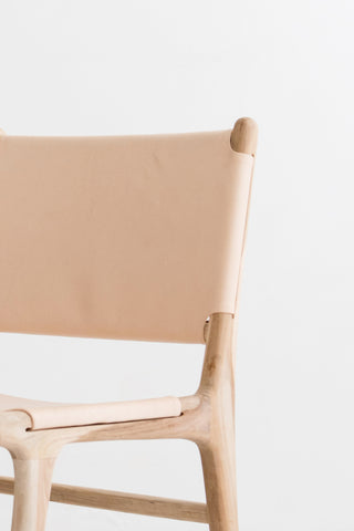 Bella Dining Chair - Blush Leather: Alternate View #10