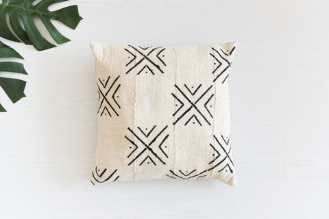 Mudcloth Cushion - Triple X: Alternate View #4
