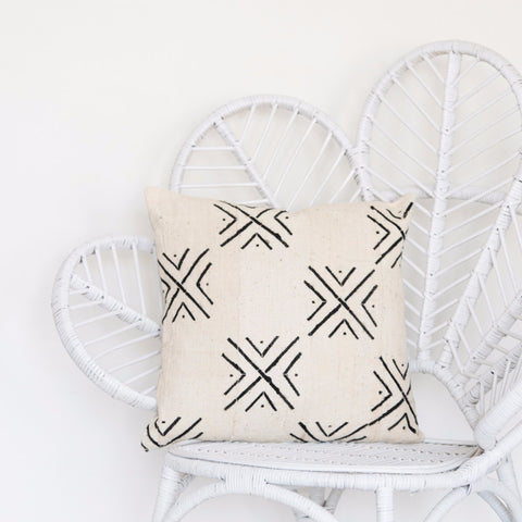Mudcloth Cushion - Triple X: Alternate View #2