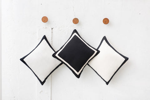 Tropez Cushion Black: Alternate View #5