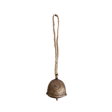 Antique Brass Cowbell