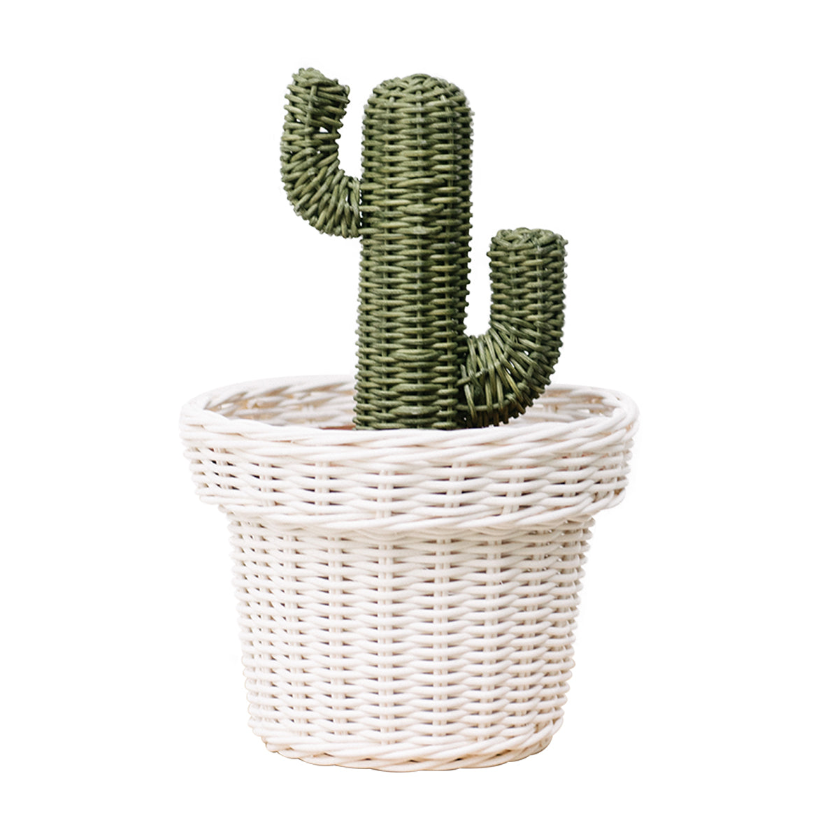 Rattan Cactus Pot