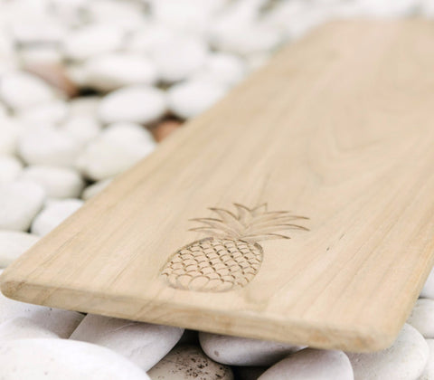 Wooden Pineapple Chopping Board: Alternate View #3