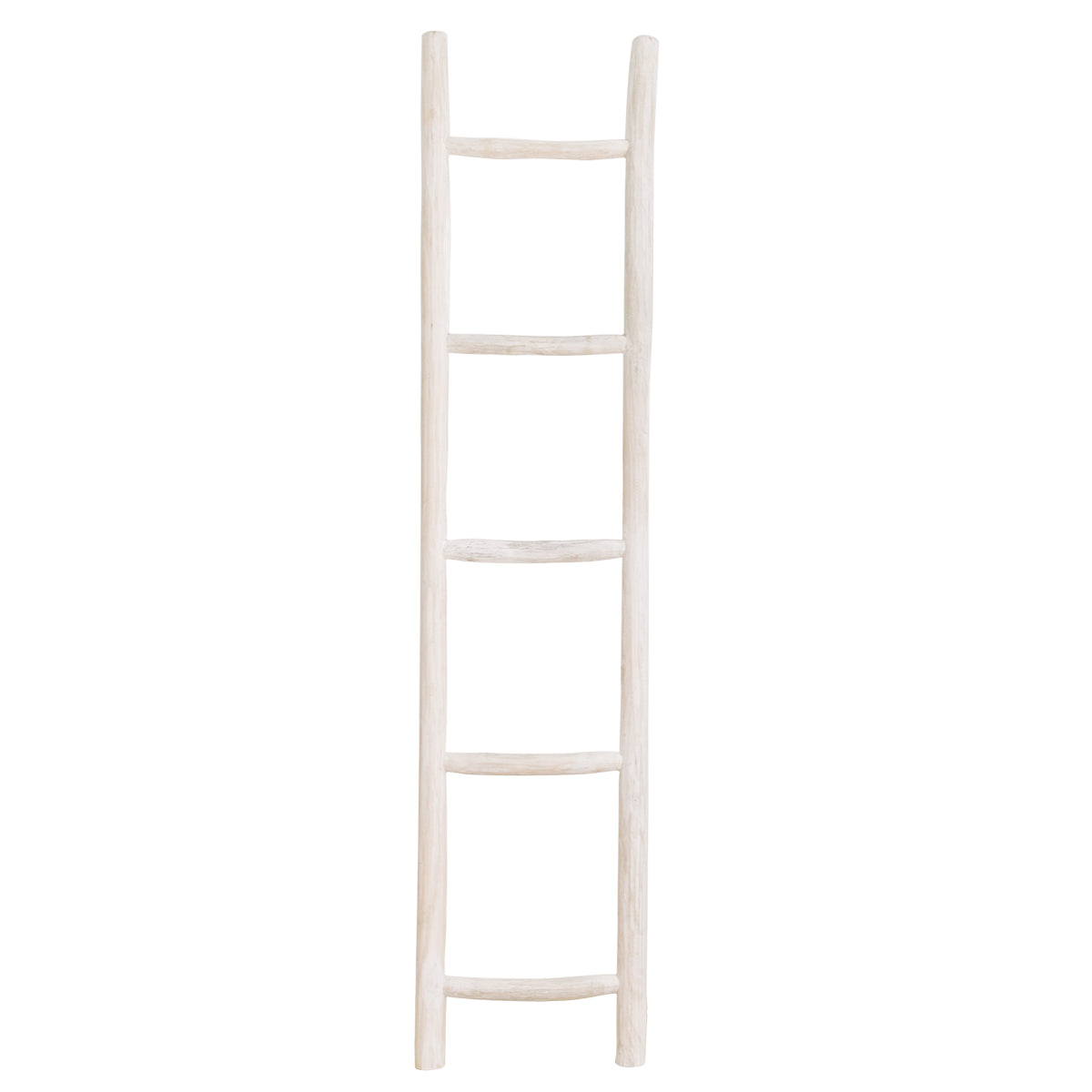 Wooden Ladder Whitewash