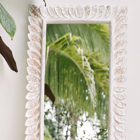 Tropical Palm Mirror: Alternate View #1