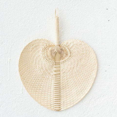 natural hand fan