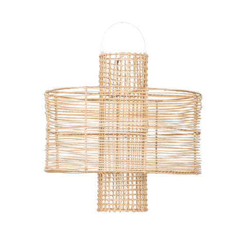 Hive Rattan Pendant Light Natural