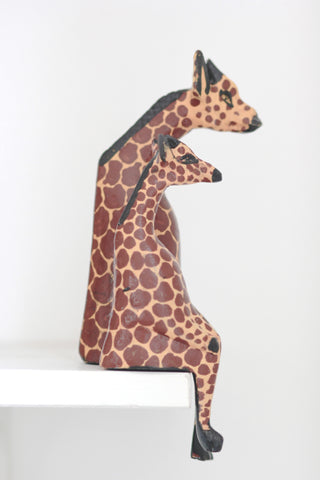 Shelfie Animal - Wooden Giraffe: Alternate View #3