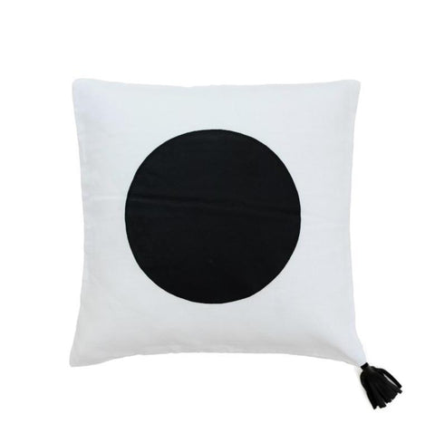 Karma Black Cushion: Alternate View #1