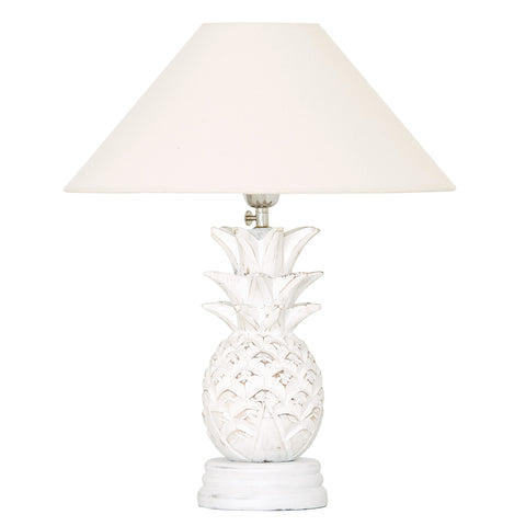 White Pineapple Lamp