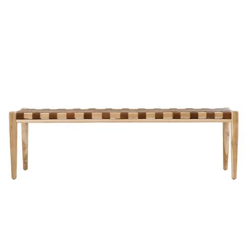 Maisey Bench Tan: Alternate View #1