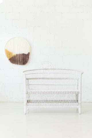 Malawi Love Seat - White: Alternate View #8