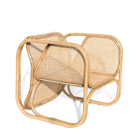 Malibu Cane & Rattan Armchair: Alternate View #1