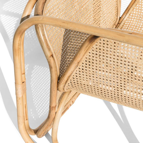 Malibu Cane & Rattan Armchair: Alternate View #3