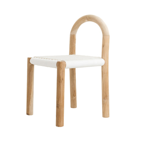 Minimiss White Rattan Chair