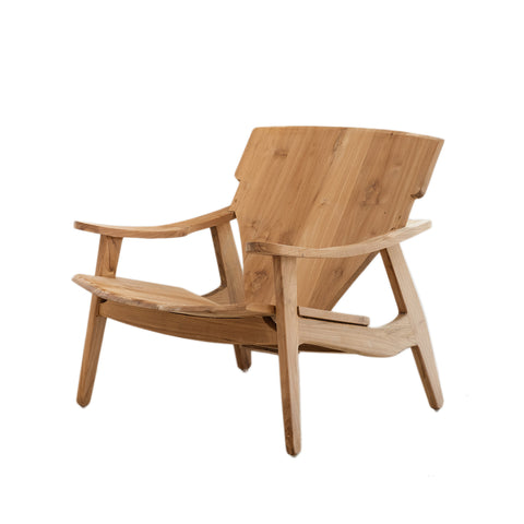 natural wood chair