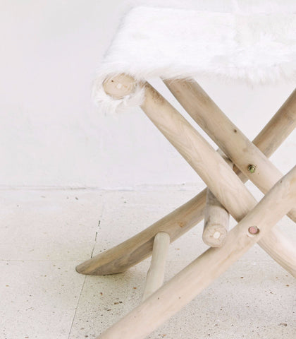 Farmhouse Folding Stool: Alternate View #4