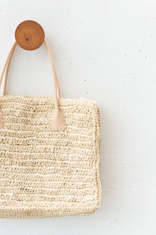 Seagrass Boho Tote Bag: Alternate View #3