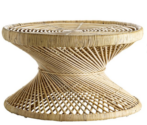 Maya Rattan Coffee Table: Alternate View #1