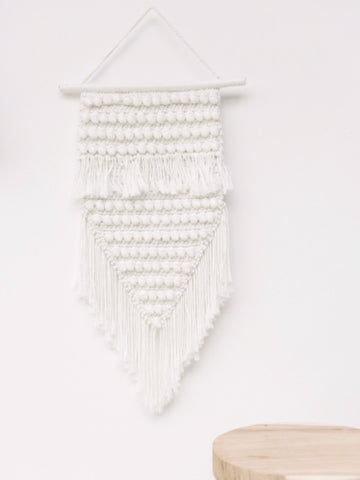 Phoenix Macrame Wall Hanging: Alternate View #4