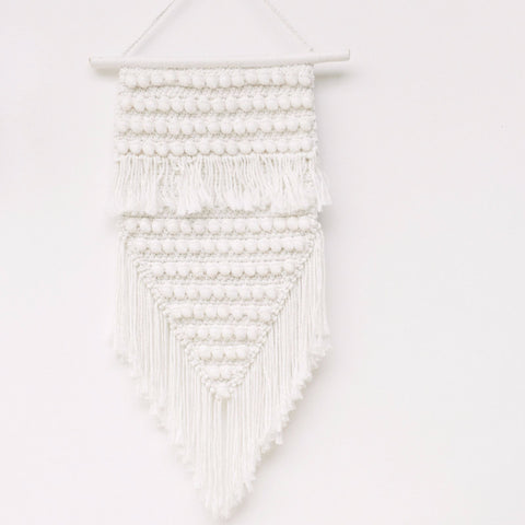 Phoenix Macrame Wall Hanging: Alternate View #2