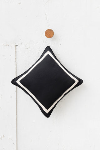 Tropez Cushion Black: Alternate View #2