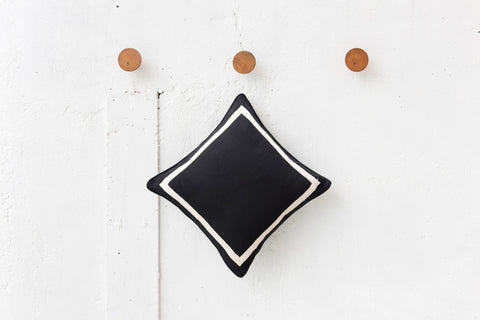 Tropez Cushion Black: Alternate View #4