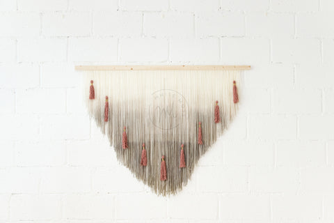 Wall Hanging - Tassel Twist: Alternate View #2