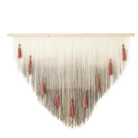 Wall Hanging - Tassel Twist: Alternate View #1