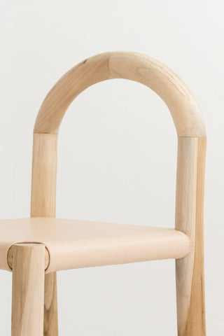 Minimiss Blush Leather Chair: Alternate View #6