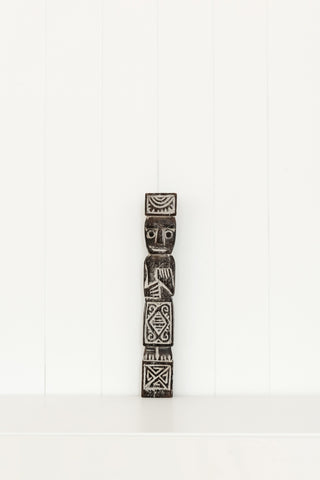 Zulu Tribal Wooden Statue: Alternate View #2